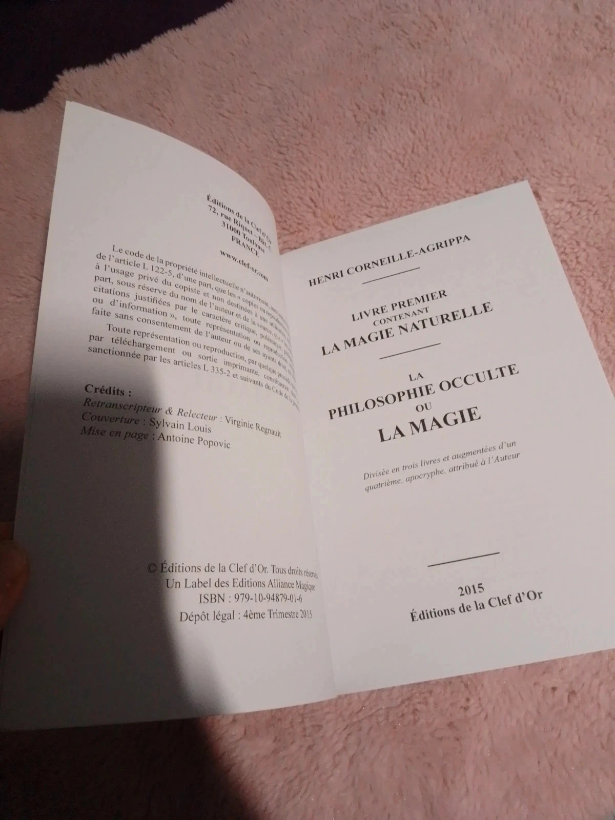 A filosofia oculta ou a magia Henri corneille Agrippa – photo 3